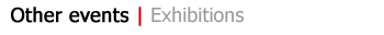 Other PFF events | Exhibitions Other PFF events | Exhibitions